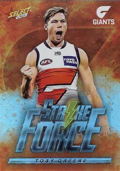 2019 Select Footy Stars - Strike Force #SF23 Toby Greene Front